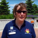 Jen Regan, Manteno Public Library talks about the great balloon show at Manteno Public Library